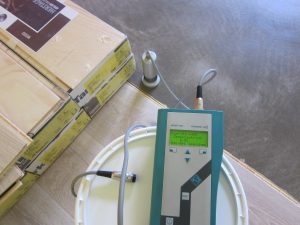 Einsatz vom Mikrowellentechnik zur Baufeuchtemessung